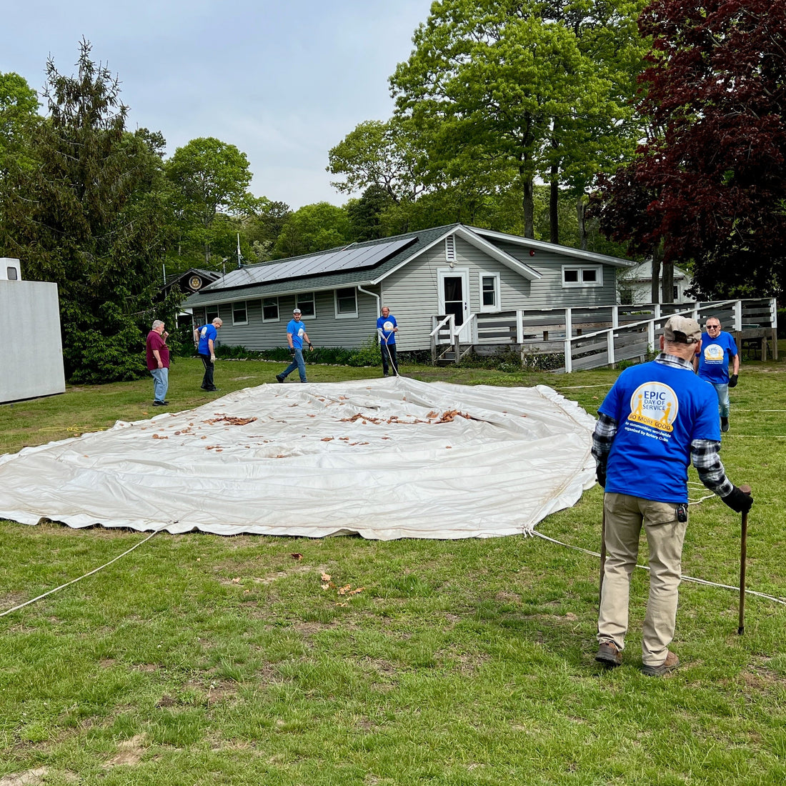 Setting the Table for Summer: Rocky Point Rotary Returns to Camp Pa-Qua-Tuck