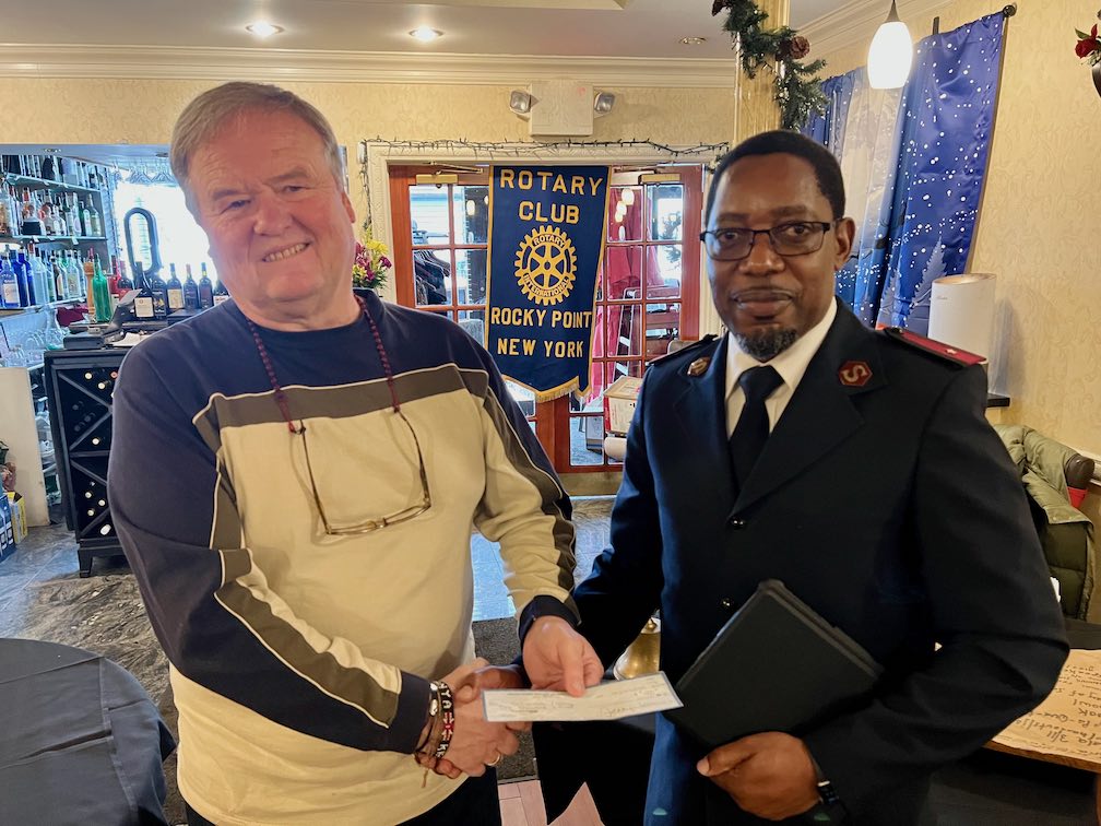 Rocky Point Rotary Supports Salvation Army