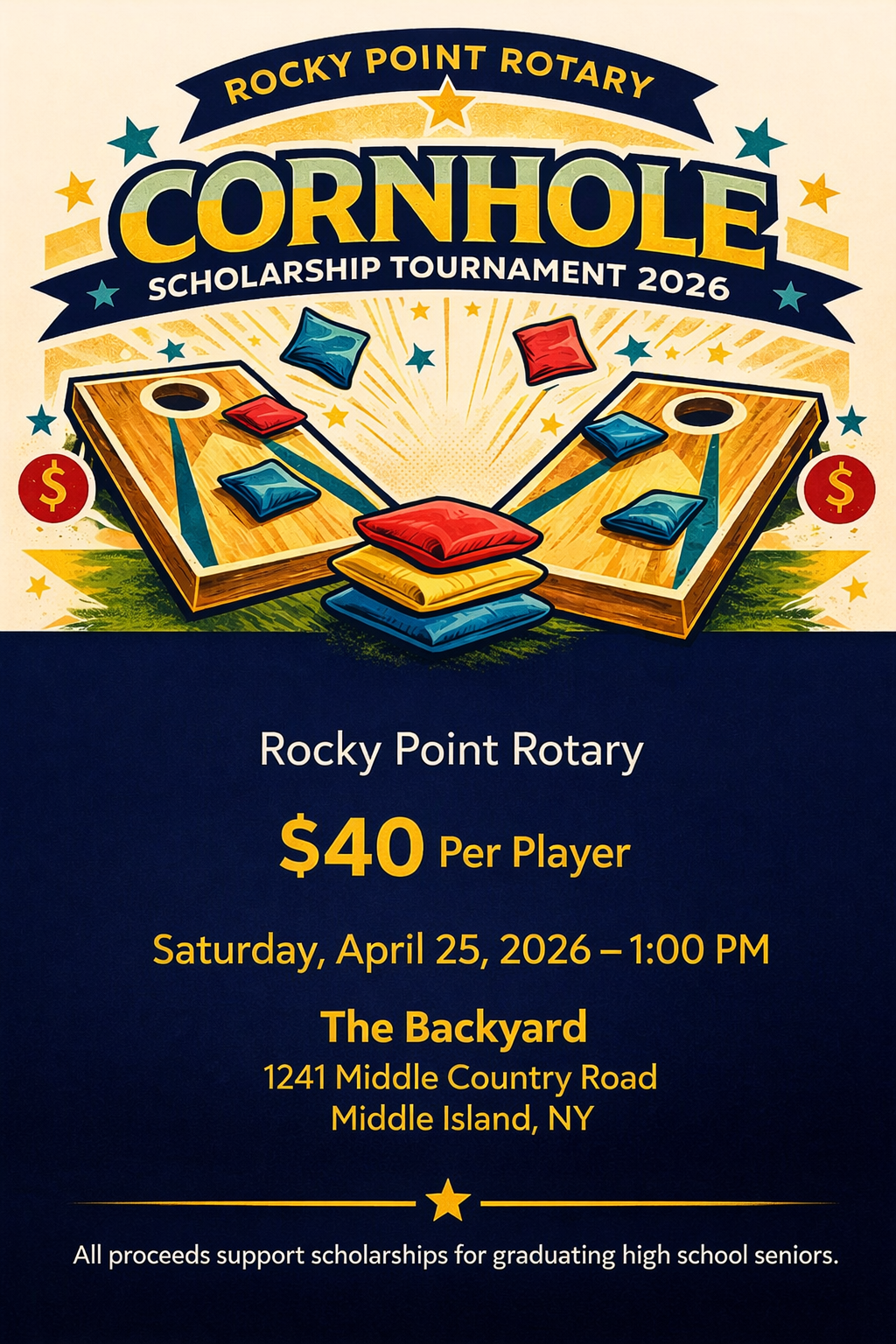Cornhole Scholarship Tournament 2026 Registration